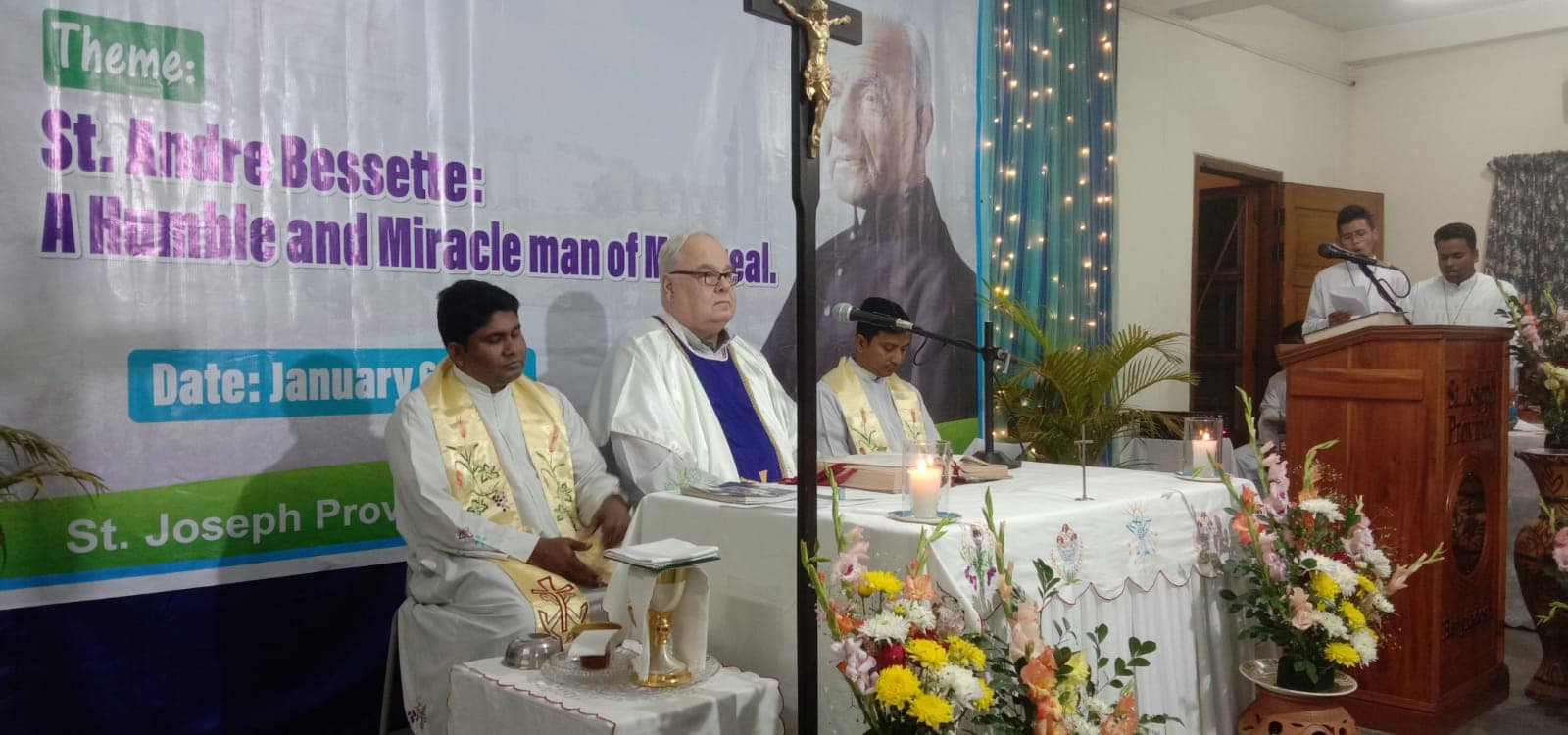 𝙁𝙚𝙖𝙨𝙩 𝙤𝙛 𝙎𝙩. 𝘽𝙧𝙤𝙩𝙝𝙚𝙧 𝘼𝙣𝙙𝙧é 𝘽𝙚𝙨𝙨𝙚𝙩𝙩𝙚 𝙅𝙤𝙮𝙛𝙪𝙡𝙡𝙮 𝘾𝙚𝙡𝙚𝙗𝙧𝙖𝙩𝙚𝙙 𝙖𝙩 𝙎𝙩. 𝙅𝙤𝙨𝙚𝙥𝙝 𝙋𝙧𝙤𝙫𝙞𝙣𝙘𝙞𝙖𝙡𝙖𝙩𝙚, 𝘽𝙖𝙣𝙜𝙡𝙖𝙙𝙚𝙨𝙝